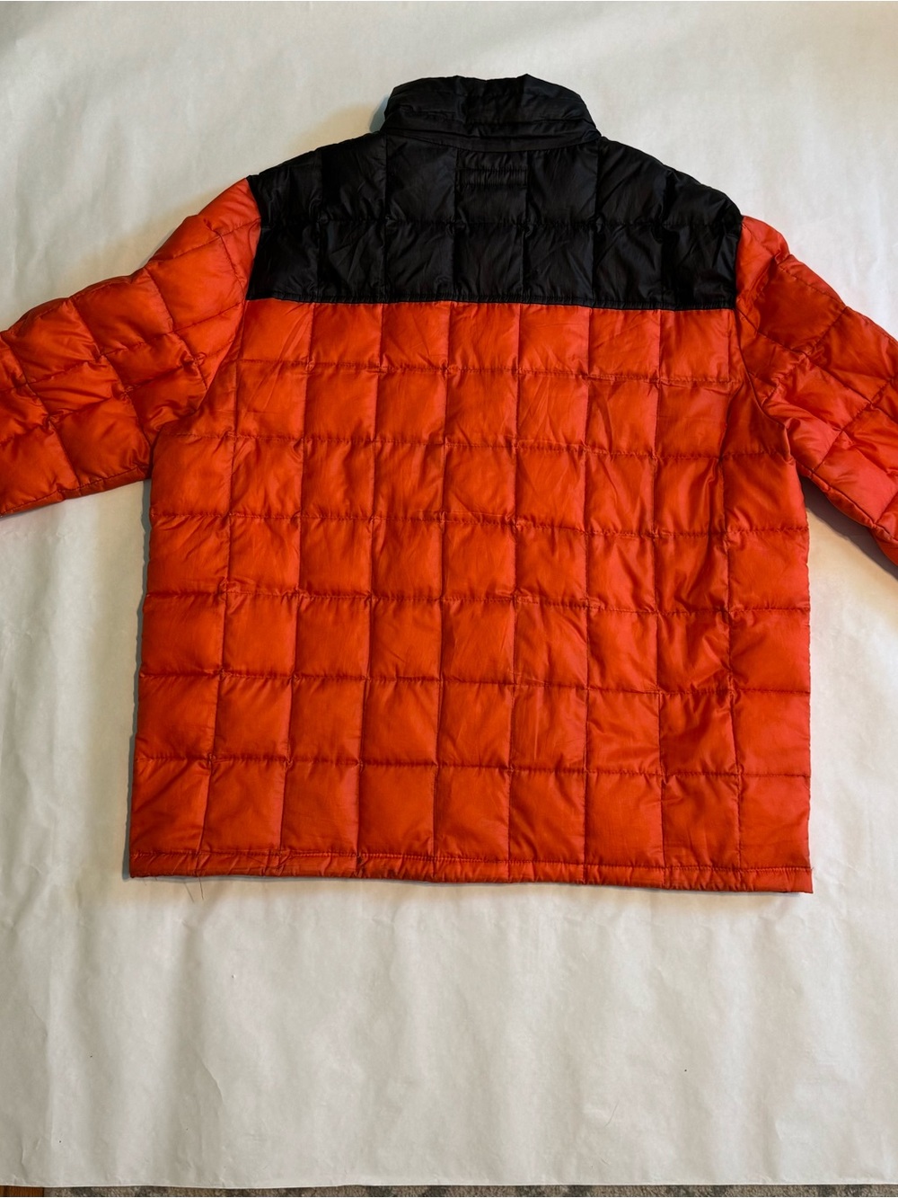 Tommy Hilfiger Orange and Black Kids Puffer Jacket